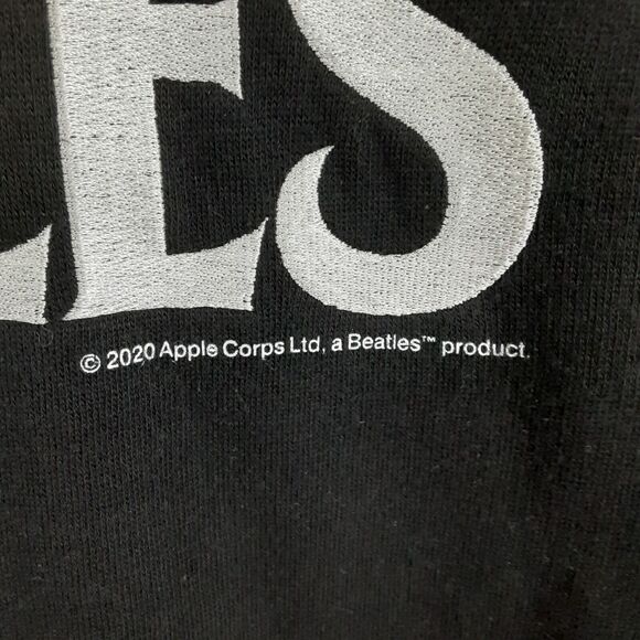 The Beatles Hoodie Mens Sweater Adult Small Embroidered 2020 Apple Corp Pullover - Picture 3 of 8